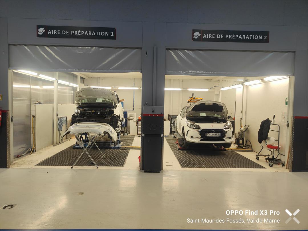 l'atelier carrosserie peinture 